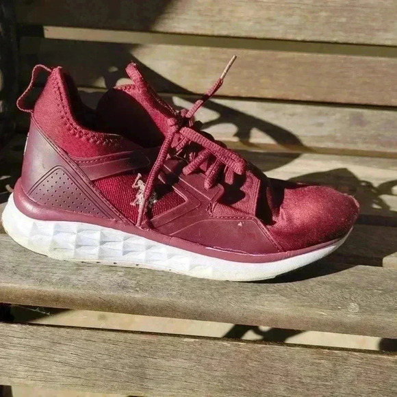 U.S. Polo Assn. Jace-I Oxford Maroon/White Size 7 Womens - Picture 5 of 12